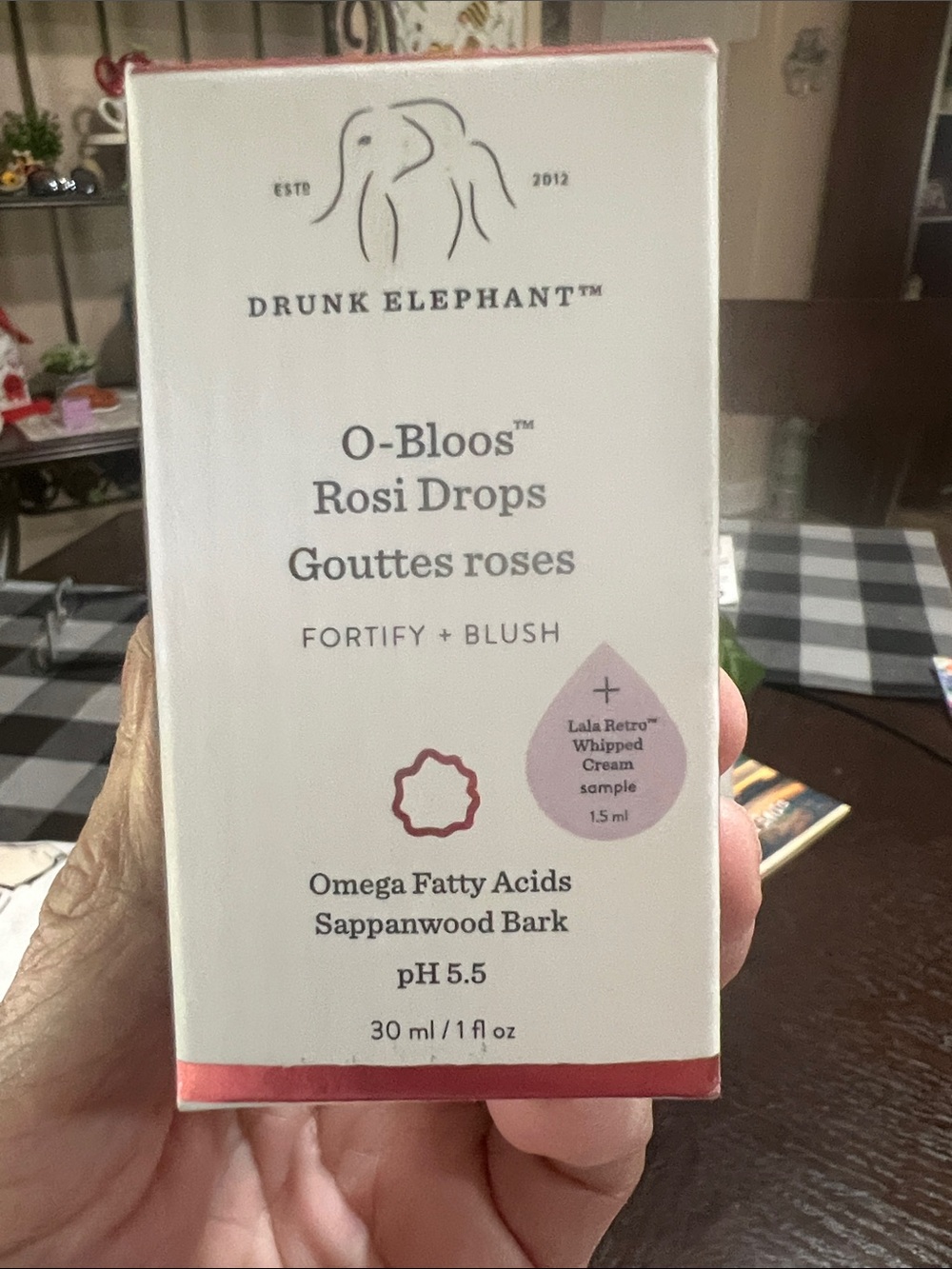 Drunk Elephant O-Bloos Rosi Drops — White & Pink